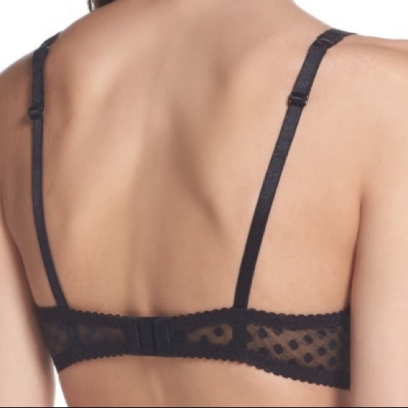 💯 Black mesh lace bra 34C - Picture 3 of 3